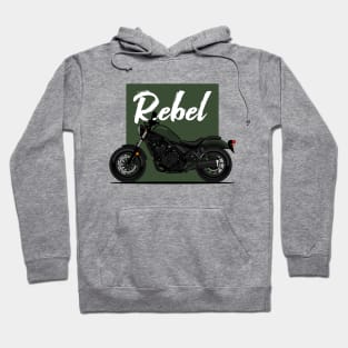 Green Rebel 500 Art Hoodie